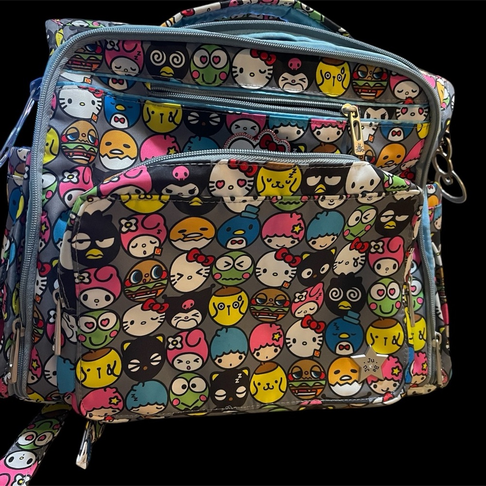 Colorful Character Print Women's Bag